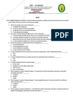 Long Quiz 1 Empowerment Technology