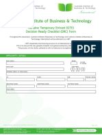 GTE Form