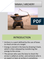 Memanah / Archery Memanah / Archery