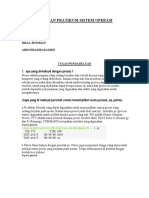 (PDF) LAPORAN PRATIKUM SISTEM OPERASI (Manajemen Proses) - Compress PDF