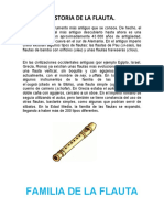 Historia de La Flauta