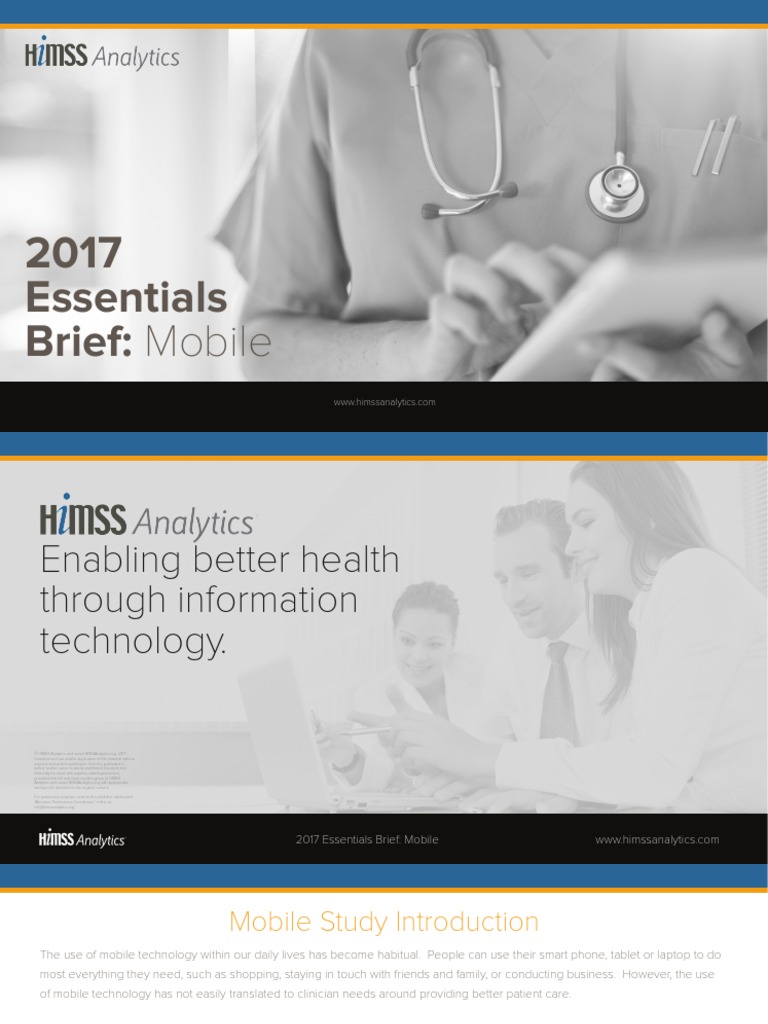 2017 - Essentials Brief - Mobile - SNAPSHOT REPORT | PDF | Text ...
