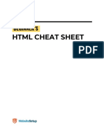WSU HTML Cheat Sheet PDF