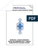 Proposal Usaha Bengkel