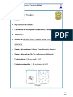 Práctica 16. Fisicoquímica