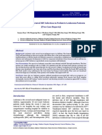 Transfusion-associated HIV infection in pediatric patients