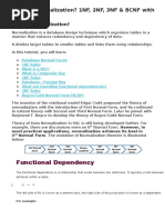 What Is Normalization