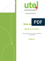 TI empresas guía estudios semana 1