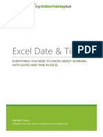 Date Time in Excel PDF