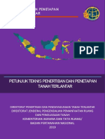 Juknis Penertiban Tanah Terlantar 2019 PDF