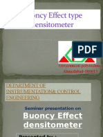 Buoyancy Effect Densitometer