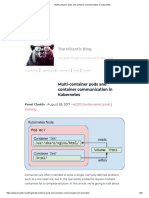 Multi-Container Pods and Container Communication in Kubernetes