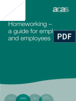 Homeworking A Guide For Employers and Employees PDF