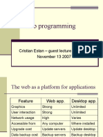 F07 Lecture18 Webprogramming