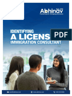 Identifying A Licensed Immigration Consultant