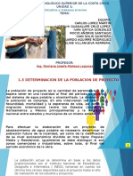 Determinación de la población futura en proyectos de agua potable