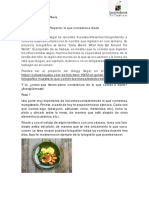 Proyecto - Lo Que Comemos A Diario PDF