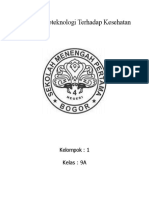 Dampak Bioteknologi Terhadap Kesehatan