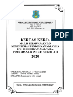 Kertas Kerja Jom Ke Sekolah 2020