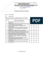 Form Kredensial Analis