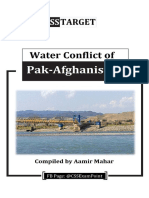 History Pak-Afghan Water Conflict