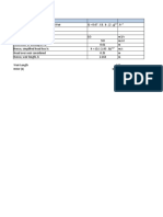 Weir Length Calculation by Excel