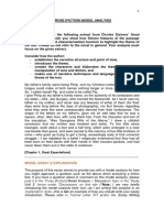 Prose - Fiction - Model Analysis PDF