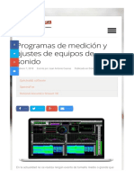 1948 Programas de Medicion y Ajustes de Equipos de Sonido - HTML PDF