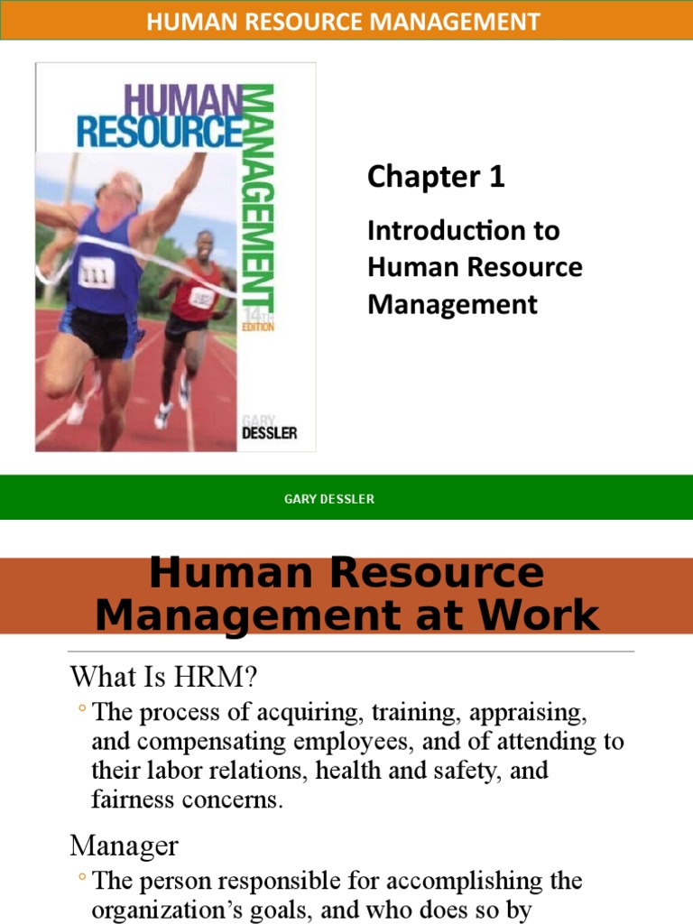 Chapter 1 HRM Updated | PDF | Human Resource Management | Human Resources