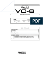 vc8 Owners Manual