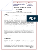 Demonetization Research Paper