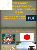 Powerpoint Presentation On Economy Analysis of Japan