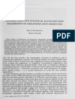 Identidad de Genero, Economia Poltica y Modernidad PDF