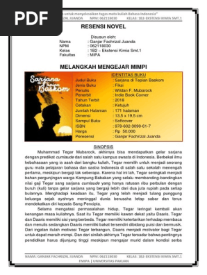 Resensi Sarjana Di Tepian Baskom Pdf