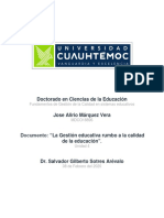 4 - 2 - La Gestión Educativa Rumbo A La Calidad de La Educación