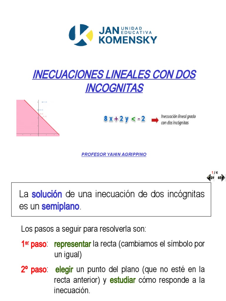 Inecuaciones lineales con dos incógnitas | PDF | Línea (geometría) |  Geometria plana), image size:768x1024