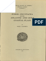 RATHBUN - 1935 - Fossil Crustacea of The Atlantic and Gulf Coastal Plain PDF