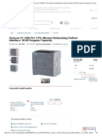 Siemens S7-1200 PLC CPU PDF