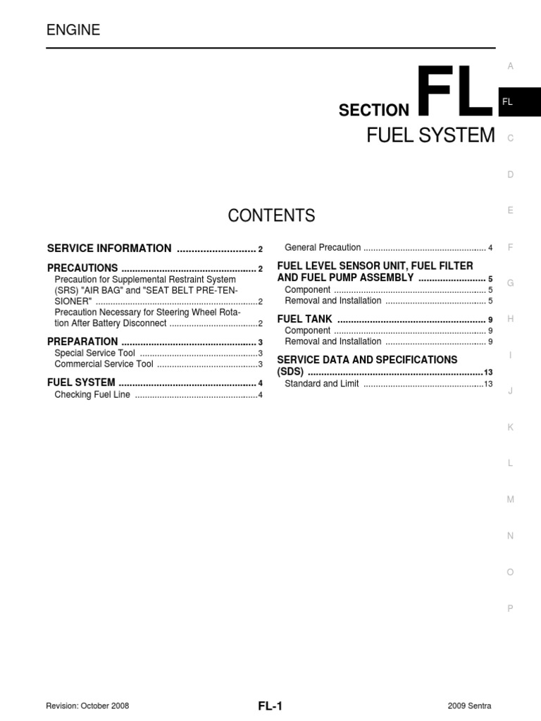 2009 NISSAN SENTRA REPAIR MANUAL PDF intelligence overview