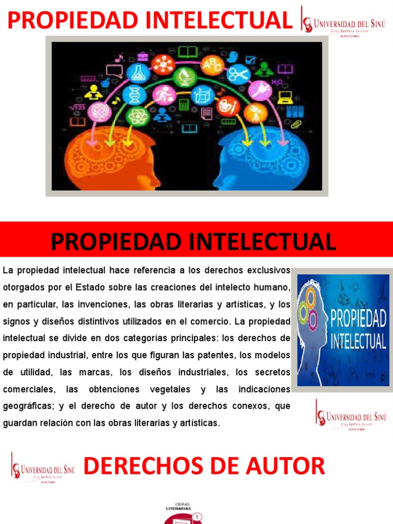 Diapositivas de Propiedad Intelectual y Derechos de Autor | PDF ...