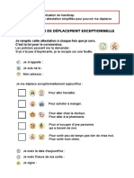 Attestation Dérogatoire "Facile À Lire Et À Comprendre"