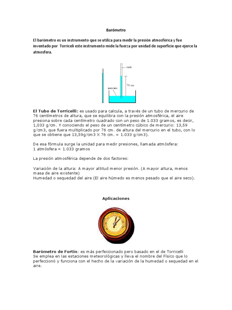 Barómetro | PDF
