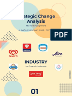 Strategic Change Management of Glico Wings in Indonesia