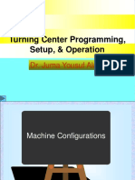 Turning Center Programming, Setup, & Operation