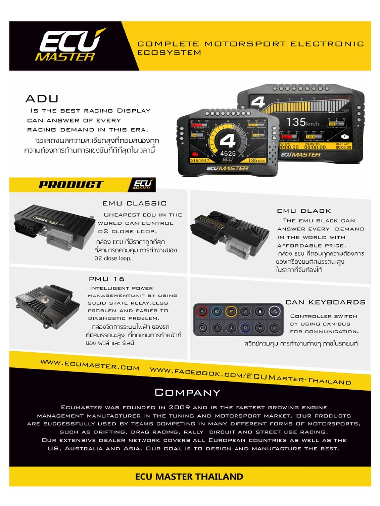 Ecumaster PDF | PDF