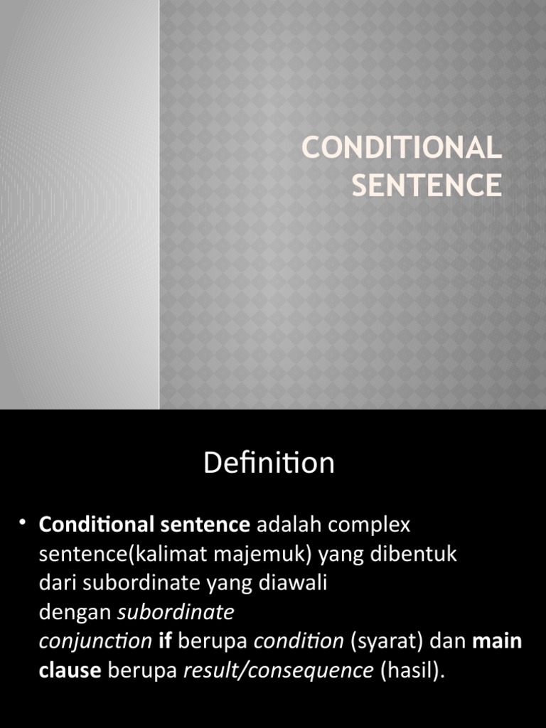 Understanding Conditional Sentences | PDF | Semiotics | Linguistic ...