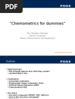 Chemometrics For Dummies 2011 Version