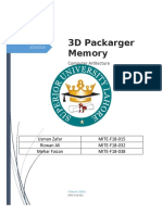 3D Packaged Memory