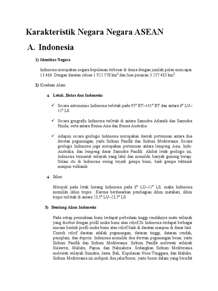 Bentang Alam Negara Asean Cara Golden