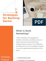 Emerging Marketing Strategies in Banking Sector